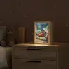 Sportauto - Rood - Dino Light Box met kabel (Kinderlampje) klein -sfeer1_kind