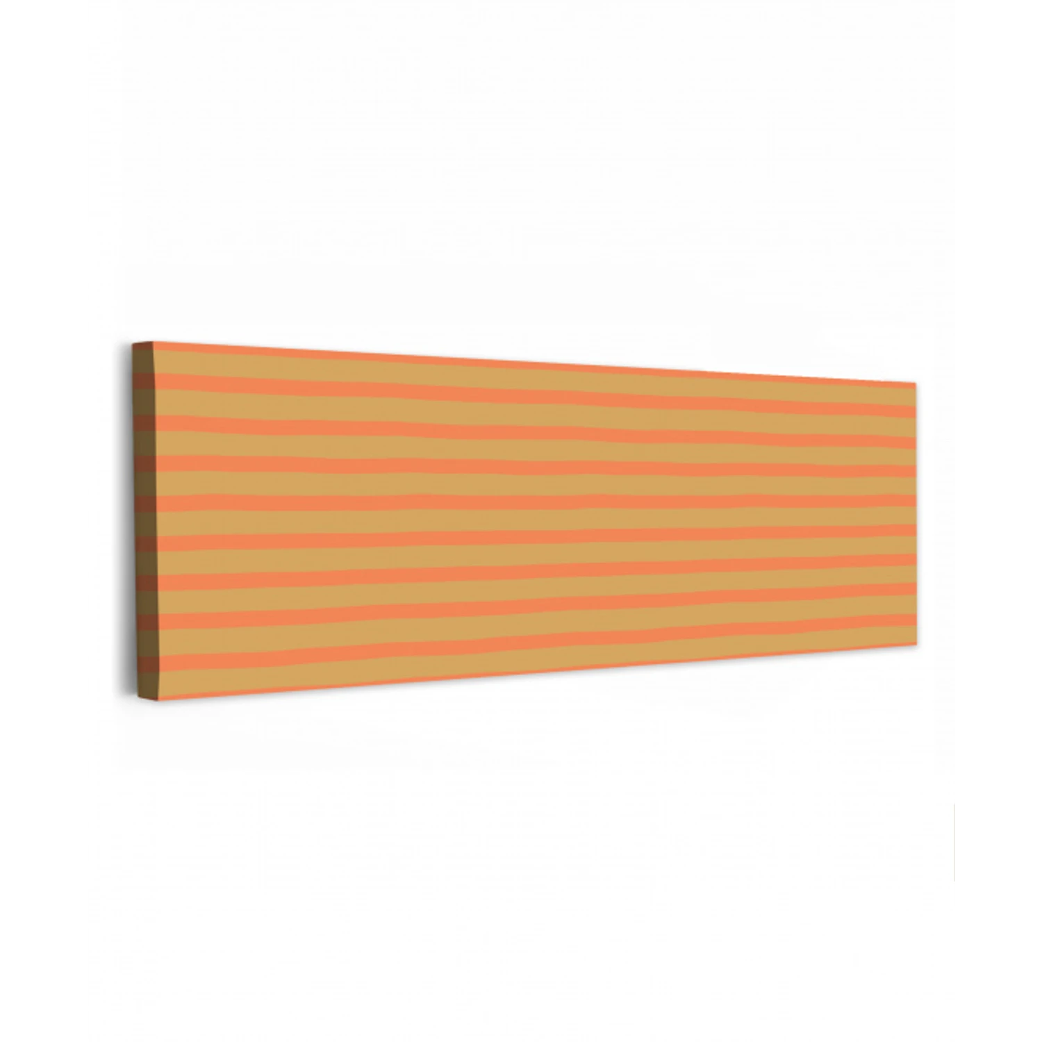 Zee - Rood - Geel - Strepen canvas 2cm klein 828 -z3d