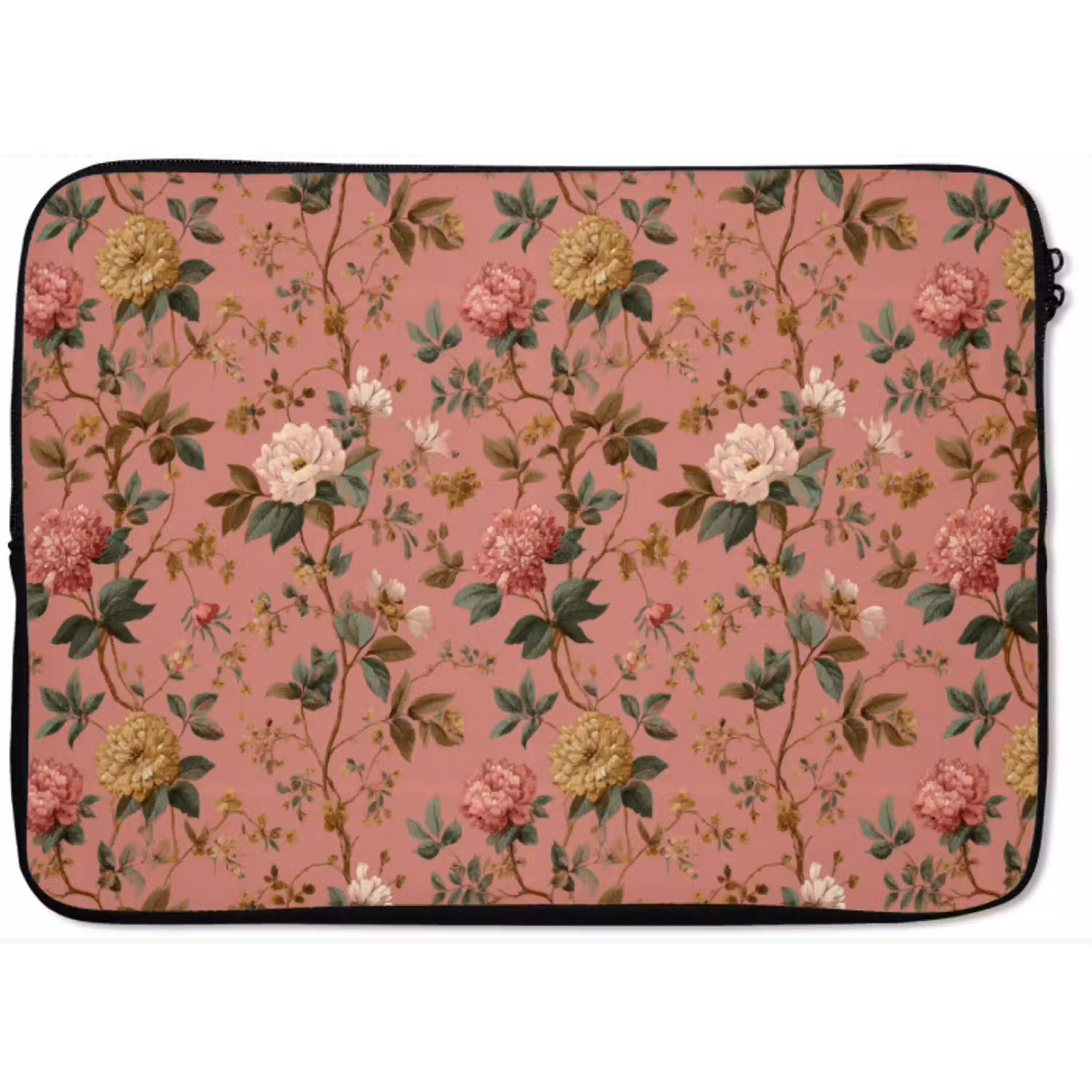 Klassiek - Botanisch - Roze laptophoes neopreen klein 279 -zkaufland3dotto