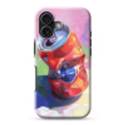 Frisdrank - Blik - Paars Toughcase MagSafe Apple iPhone 17 klein -3d