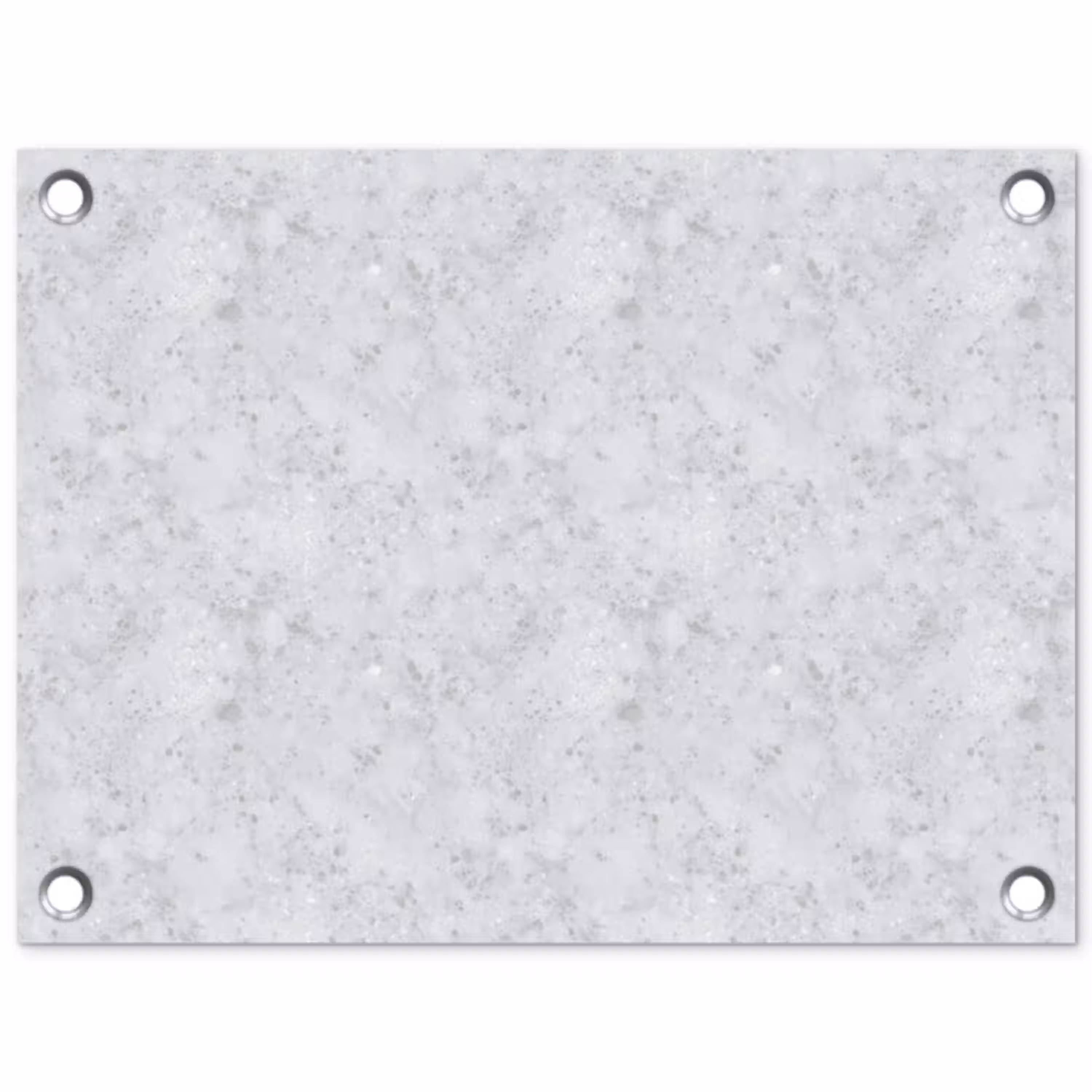 Grijs - Terrazzo-effect - Beton tuinposter los doek klein 239 -3d