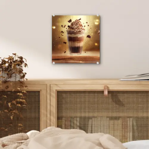 Dessert - Chocolade - Zoet - Eten plexiglas 5mm klein -sfeer4