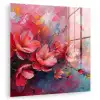 Bloemen - Roze - Watercolor - Natuur- Kunst plexiglas 5mm klein -zzzproduct_nieuw