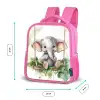 Olifant - Dier - Kinderen - Jungle Kinderrugzak - Roze middel -productfoto_formaten