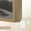 Molen - Weerspiegeling - Landschap - Water Light Box met batterij (Wandlamp) middel -USP_websiteoplaadbaarNL