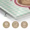 Koffie - Klok - Groen plexiglas 5mm klein -wsfeer2_DE