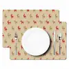 Patroon - Herten - Beige Placemat vinyl groot 368 -zzsfeer2_Kitchenyeah-website