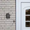 Donker steen - Sierlijk Naambord Huisje klein -sfeer1