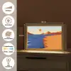Landschap - Bergen - Zon - Zee Light Box met kabel (Tafellamp) klein -USP_websiteoverzichtNL