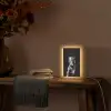 Vrouw - Cocktail - Chic Light Box met kabel (Tafellamp) klein -sfeer4