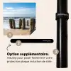 Verweerde Palen op het Strand Inductie beschermer vinyl 3mm middel -zzzzzzz-induclip_FR