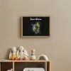 Papegaai - Vogel - Dier - Kleurrijk - Verf Light Box met batterij (Wandlamp kind) middel -sfeer2_kind