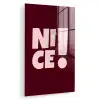 Nice - Uitroepteken - Rood plexiglas 5mm klein -zzzproduct_nieuw