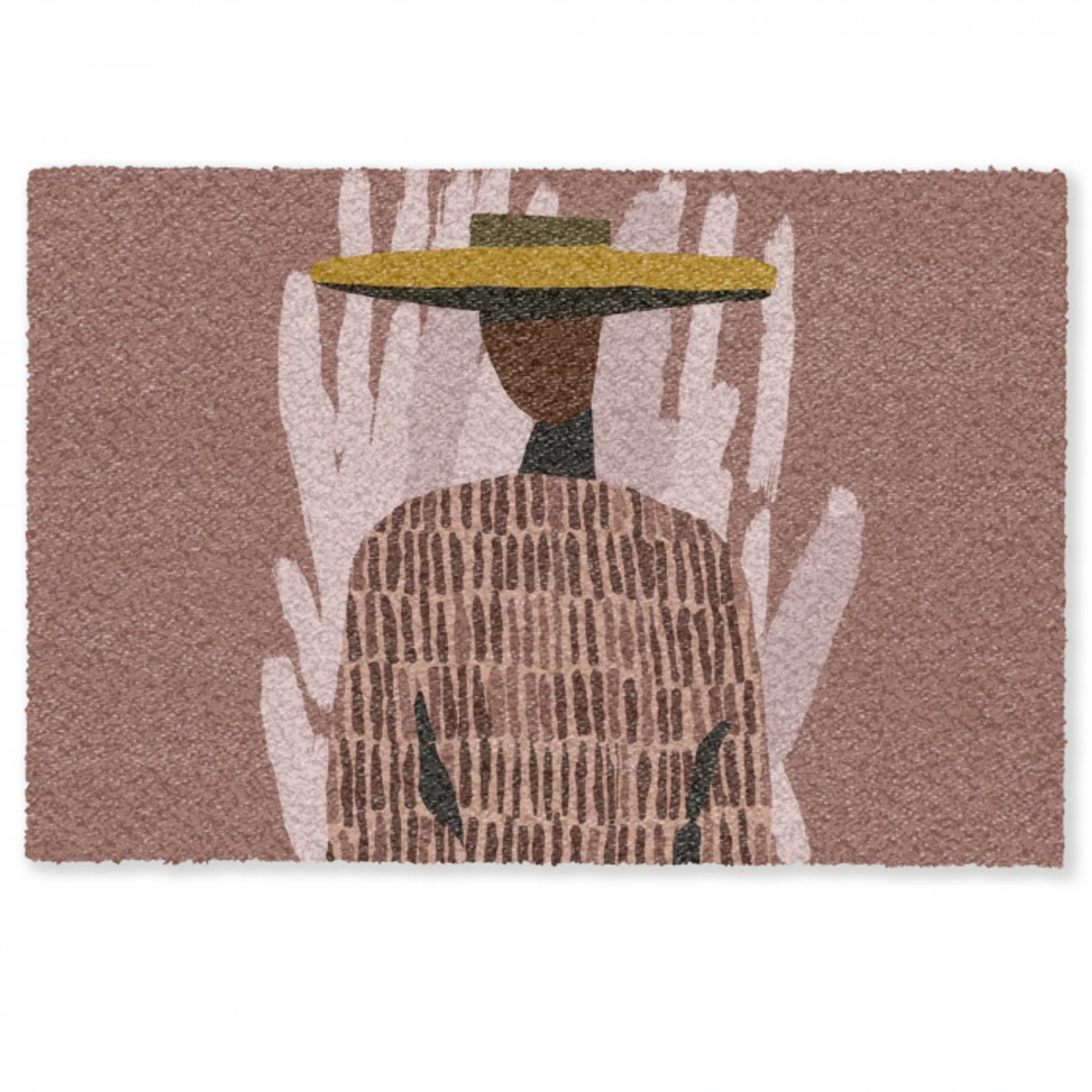 Abstract - Figuur - Illustratie - Hoed Deurmat klein -zkaufland3d