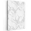 Marmer - Zuiver - Grijs - Aders Tuinposter op houten frame 2 cm dik klein 841 -3d