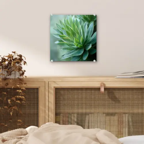 Blad - Plant - Groen - Textuur plexiglas 5mm klein -sfeer4