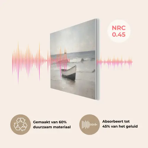 Roeiboot - Zee - Horizon PET vilt klein -USP_NL