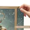 Kerstmagie - Winterwoud - Rendier Light Box met batterij (Wandlamp) middel -USP_websiteprintNL
