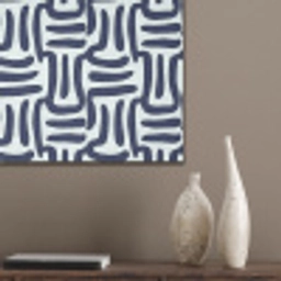 Abstract - Modern - Blauw PET vilt klein 837 -sfeer6_closeup