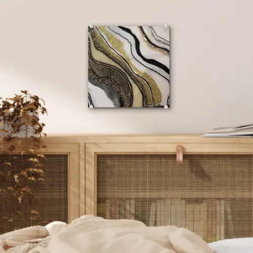 Edelsteen - Abstract - Marmer - Natuur plexiglas 5mm klein -sfeer4