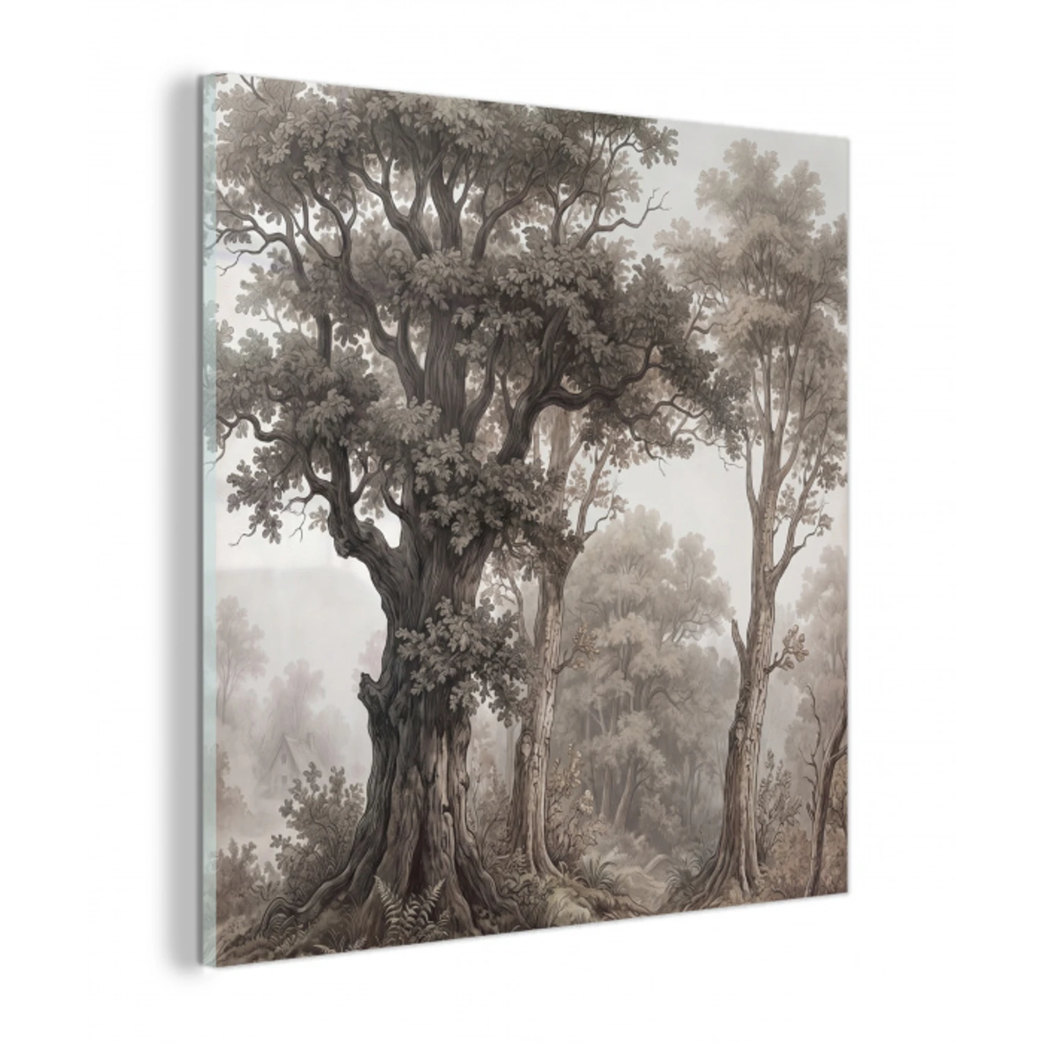 Natuur - Bos - Eik plexiglas 5mm klein -z3d