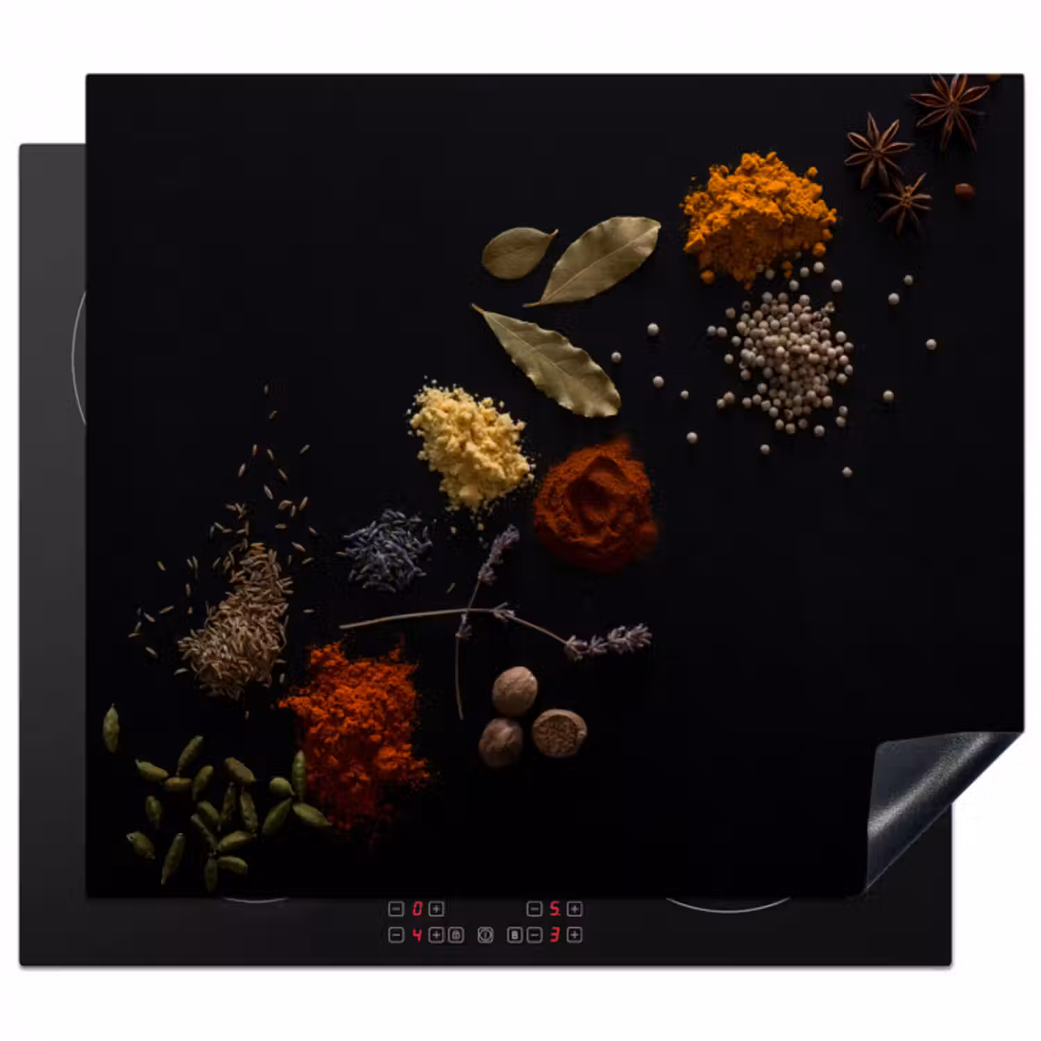 Herdabdeckplatte - Würzige Konstellation