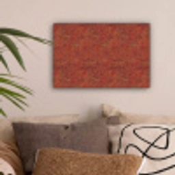 Oosters - Bloemen - Terracotta canvas 2cm klein 34 -sfeer1