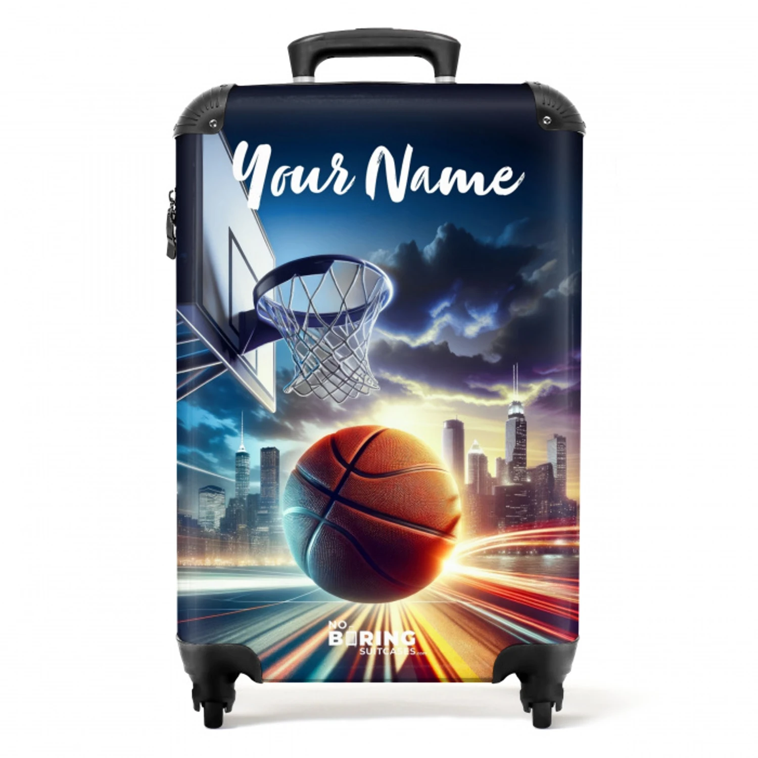 Slam dunk NBS - Handbagage koffer - Kinderen Unisex middel -productfoto_recht