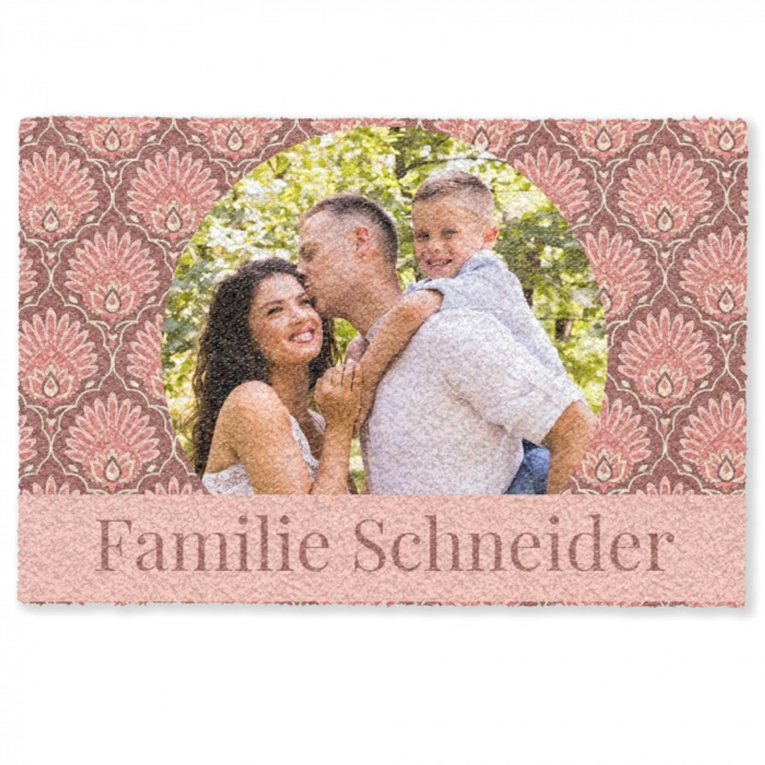 Eigenes – Foto – Rund – Balken – Unten Deurmat klein -zkaufland3d