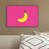 Banaan - Geel - Fruit canvas 2cm klein -sfeer3