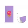 Smiley - Drip - Neon fotobehang vinyl groot -3d
