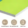 Strepen - Modern - Kleurrijk PET vilt klein -closeup_NL