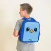 Kawai - Vogel - Blauw Kinderrugzak - Blauw middel -sfeer2