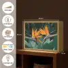 Paradijsvogel - Bloem - Exotisch Light Box met batterij (Wandlamp) middel -USP_websiteoverzichtFR
