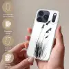 Minimalistisch - Stelen - Wit Telefoonhoesje iPhone 17 Pro klein -sfeer3_NL