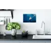 Zeilboot - Water - Abstract - Schaduw Muursticker klein -keuken