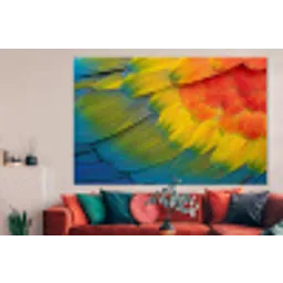 Veren - Ara - Kleurrijk forex 5mm xxl -woonkamer