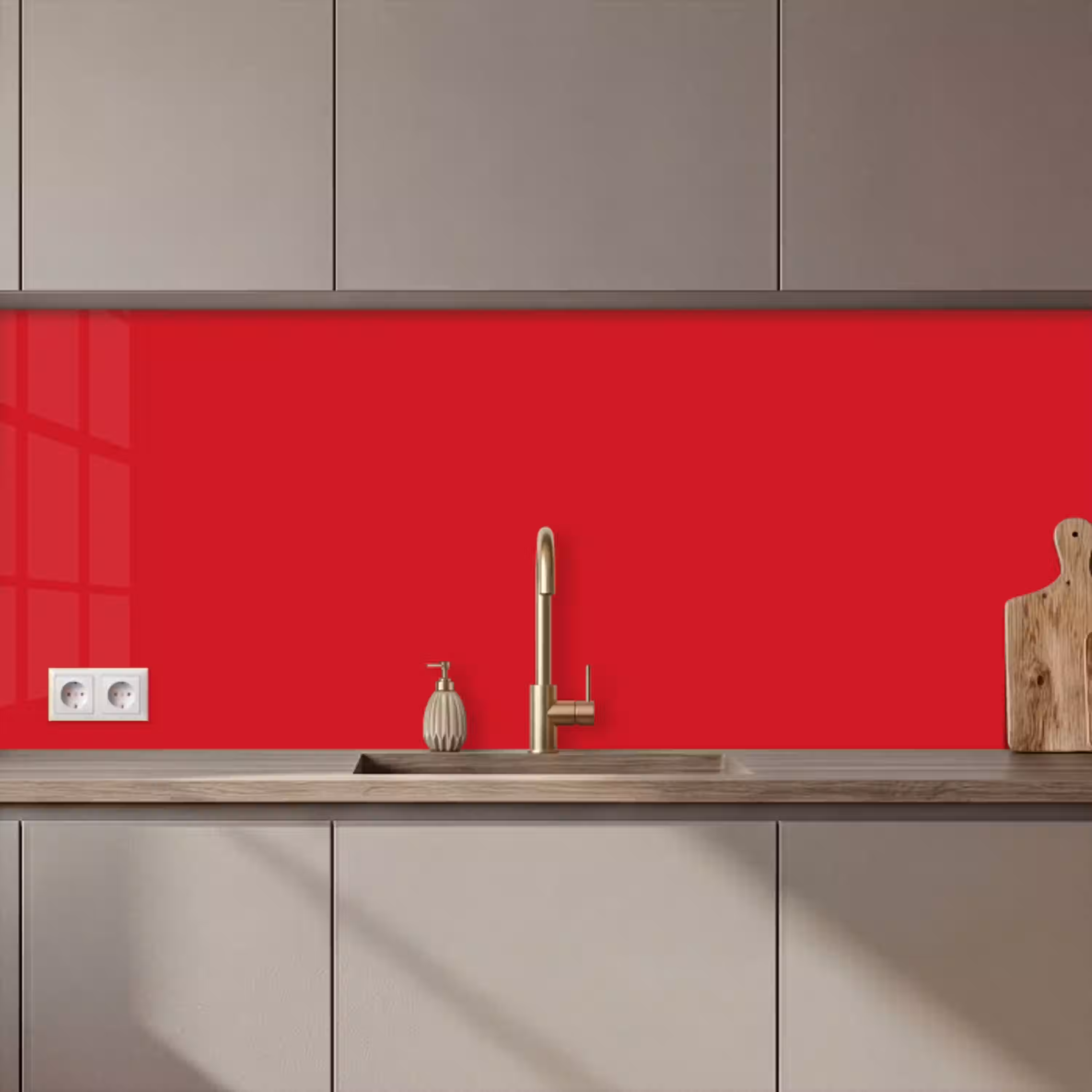 Crimson - Velvet - Rood keuken achterwand 2 middel 871 zz_3dshopping