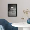 Basketbalpaal - Landschap - Zand - Wit fotolijst zwart zonder passe partout klein -sfeer4