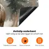 Winter - Bos - Rendier - Donker Inductie beschermer vinyl 3mm klein -zzzzzzz-td-onderkant