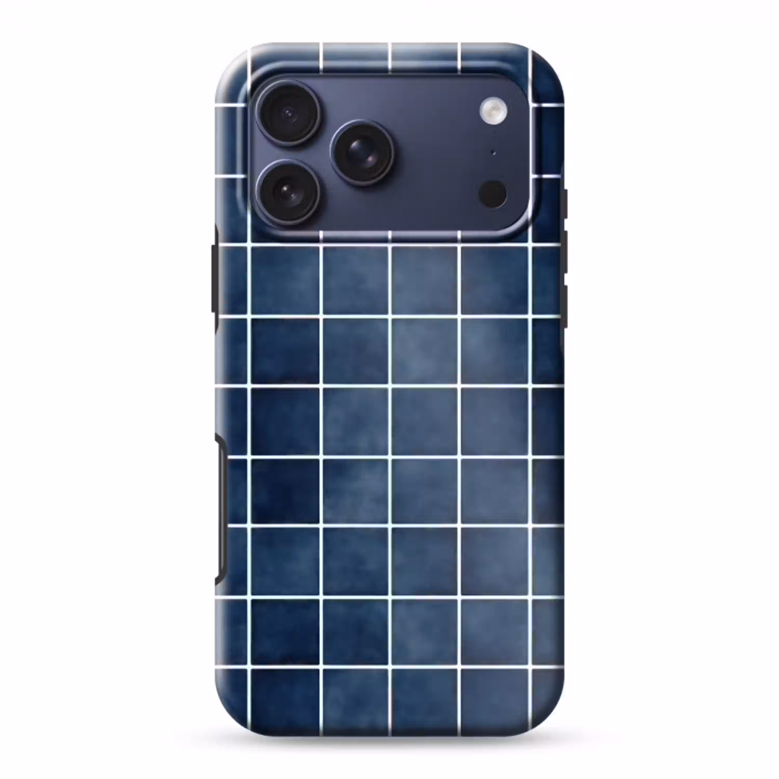 Tegel - Modern - Blauw Toughcase MagSafe Apple iPhone 17 Pro Max klein 1019 -3d