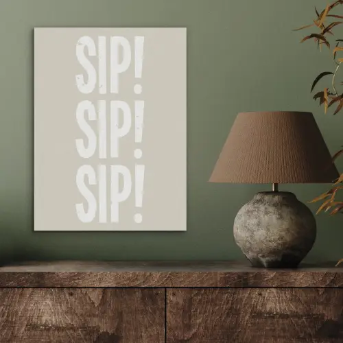 Vintage - Decoratie - Japandi - Wit PET vilt klein -sfeer2