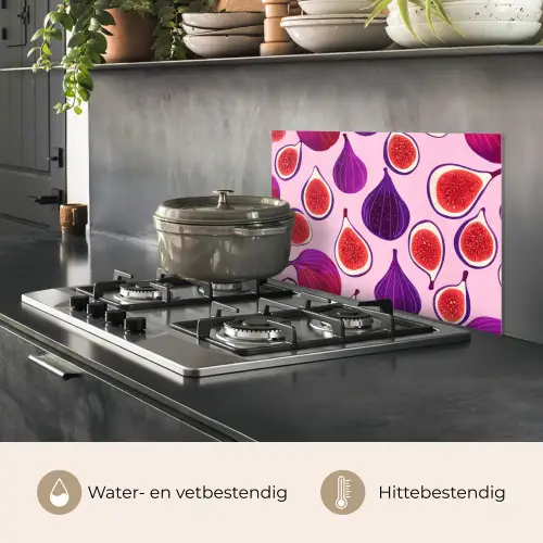 Vijgen - Roze - Paars keuken achterwand spatscherm klein -usp_NL