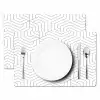 Geometrie - Lijn - Patroon Placemat vinyl groot 368 -zzsfeer2_Kitchenyeah-website