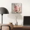 Bloem - Leeuwenbek - Roze - Stengel aluminium wit klein -sfeer5