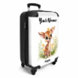 Tilly tuinhertje NBS - Handbagage koffer - Kinderen Unisex middel -productfoto_3d