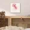 Kwal - Tentakels - Roze aluminium wit klein -sfeer3