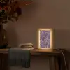 Spat - Abstract - Stippen Light Box met kabel (Tafellamp) klein 925 -sfeer4