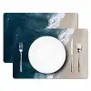 Strand - Zee - Golven Placemat vinyl groot -zzsfeer2_Kitchenyeah-website