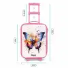 Vlinderexplosie Kinderkoffer - Roze klein -productfoto_formaten